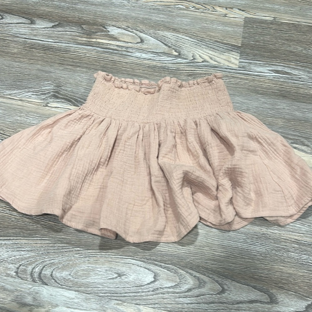 peachy forever21 skirt